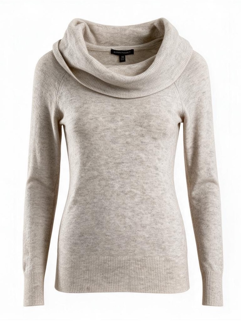 Banana Republic Alpaca Wool Blend Cowl Neck Gray Pullover Sweater XS